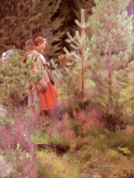 Anders Zorn Painting - Vallkulla, el primero en Suecia Anders Zorn
